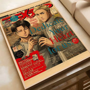 EPC Attack On Titan Season Eren Japanese Anime Classic Poster HD Posters Home Room Bar Cafe Decor Art Wall Painting Picture
