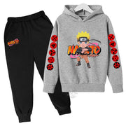 Naruto Akatsuki Cloud Hoodie Girls Boys Fashion Printed Pullover Autumn And Winter Comfortable Street Wear Best-selling Suit