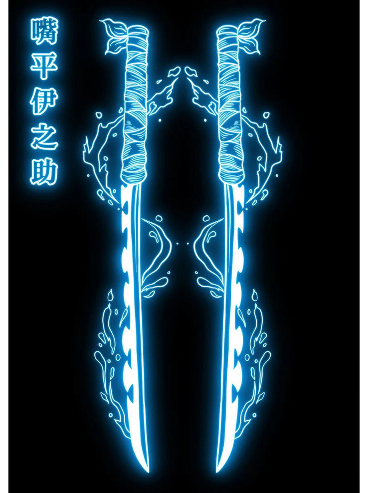 Neon Style Poster Canvas Painting  Japan Anime Cartoon Figure Wall Art Picture For Living Room Home Decor Unframed