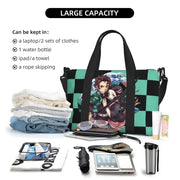 Demon Slayer Tote Bag Tanjiro & Nezuko Beach/Travel Bag
