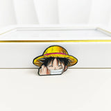 One Piece Manga Pin Anime Lapel Pins Backpacks Cute Things Vegeta Goku Brooches Badges on Backpack Brooch for Clothes Jewelry