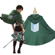 Attack on Titan Eren Levi Cosplay Costume Women Men Shingeki No Kyojin Scouting Legion Soldier Jacket Coat Windbreaker Uniform