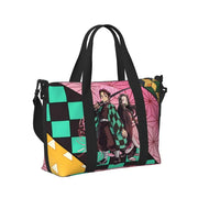 Demon Slayer Tote Bag Tanjiro & Nezuko Beach/Travel Bag