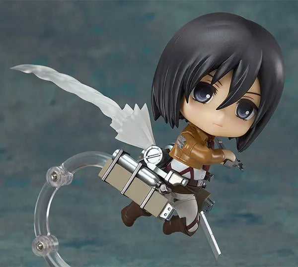 Levi Ackerman 390 417 Eren Jaeger 375 Mikasa Ackerman 365 Hange Zoe 1121 action figure PVC toys collection doll anime cartoon