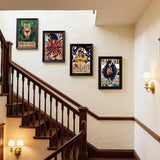 O-One P-Piece Wanted Poster Poster Art Print Anime Style Home Decor Ideal Gift Perfect Room Decor