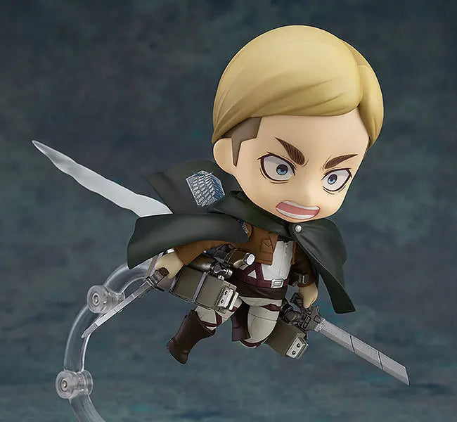 Levi Ackerman 390 417 Eren Jaeger 375 Mikasa Ackerman 365 Hange Zoe 1121 action figure PVC toys collection doll anime cartoon