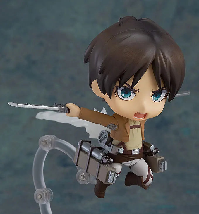Levi Ackerman 390 417 Eren Jaeger 375 Mikasa Ackerman 365 Hange Zoe 1121 action figure PVC toys collection doll anime cartoon