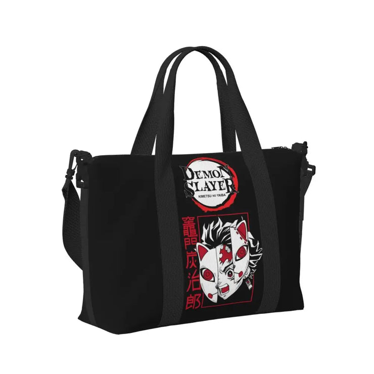 Demon Slayer Tote Bag Tanjiro & Nezuko Beach/Travel Bag