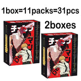 Chainsaw Man Collection Card Children's Favorite Japanese Fantasy Anime Character Limited Card Exquisite Christmas Family Gift