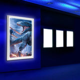 LED Light Box Backlit Movie Poster Art Picture Frame 24" X 36" Advertising Display