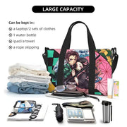 Demon Slayer Tote Bag Tanjiro & Nezuko Beach/Travel Bag