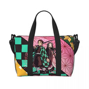Demon Slayer Tote Bag Tanjiro & Nezuko Beach/Travel Bag