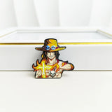 One Piece Manga Pin Anime Lapel Pins Backpacks Cute Things Vegeta Goku Brooches Badges on Backpack Brooch for Clothes Jewelry