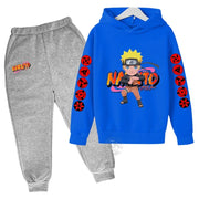 Naruto Akatsuki Cloud Hoodie Girls Boys Fashion Printed Pullover Autumn And Winter Comfortable Street Wear Best-selling Suit