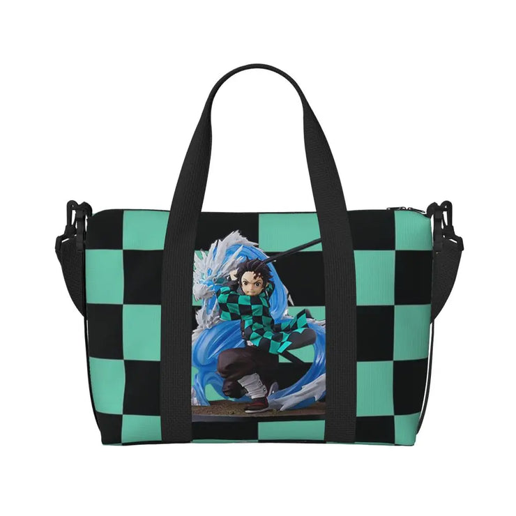 Demon Slayer Tote Bag Tanjiro & Nezuko Beach/Travel Bag
