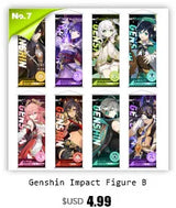 Genshin Impact Scroll Canvas Painting Columbina Sandrone Flins Home Decor Wall Hanging Anime Poster Wall Art Room Decoration