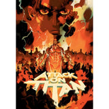 Anime A-Attack on Titans Poster Sticky Wall Art Printing Waterproof Home Living Bed Room Bar Aesthetic Decor