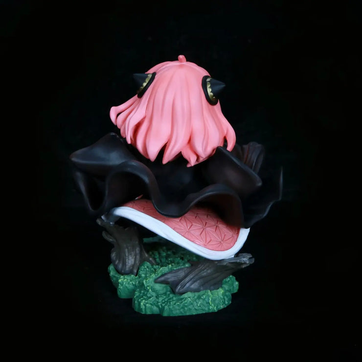 SPY×FAMILY Anya Forger COS Demon Slayer Kamado Nezuko Cute Version Doll Action Figure Toys Anime Model