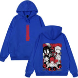 Anime Chainsaw Man Hoodies Pochita Denji Makima Hayakawa Aki Graphic Clothing Fashion Funny Couple Style Streetwear Winter Wears